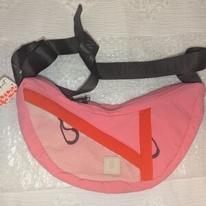 FP Movement by Free People Pink and Red Crossbody Bag